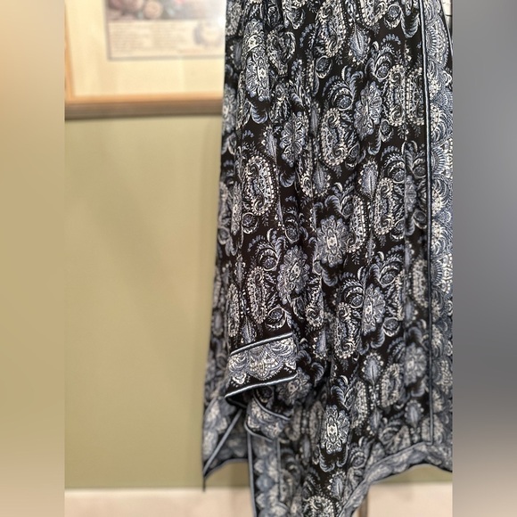 Max Studio Open Front Printed Kimono - Picture 4 of 9